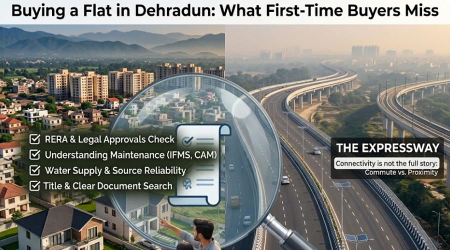 Buying a Flat in Dehradun: What First-Time Buyers Miss