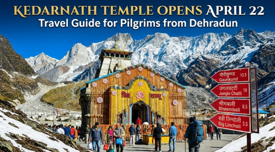 Kedarnath Dham Opens April 22: Travel Guide for Pilgrims from Dehradun