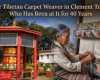 The Tibetan Carpet Weaver in Clement Town Who Has Been at It for 40 Years