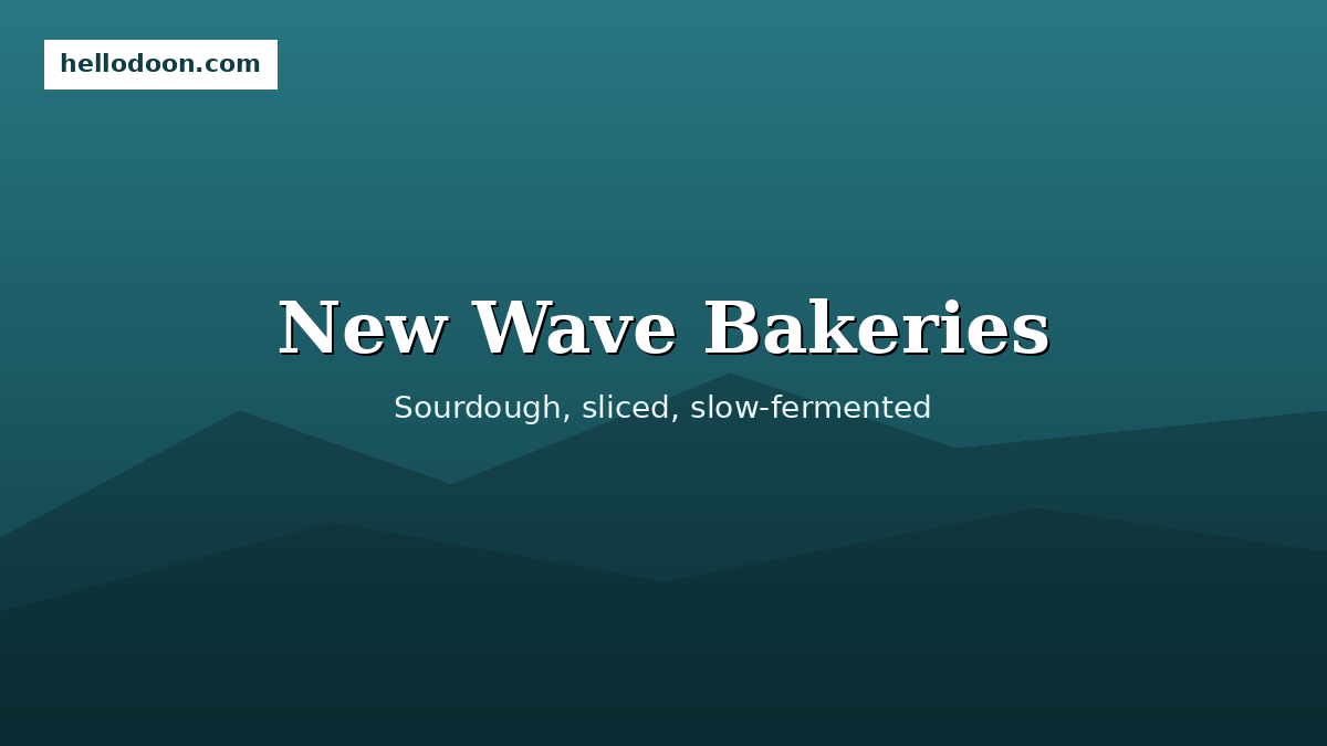 New wave bakeries of Dehradun sourdough country loaf