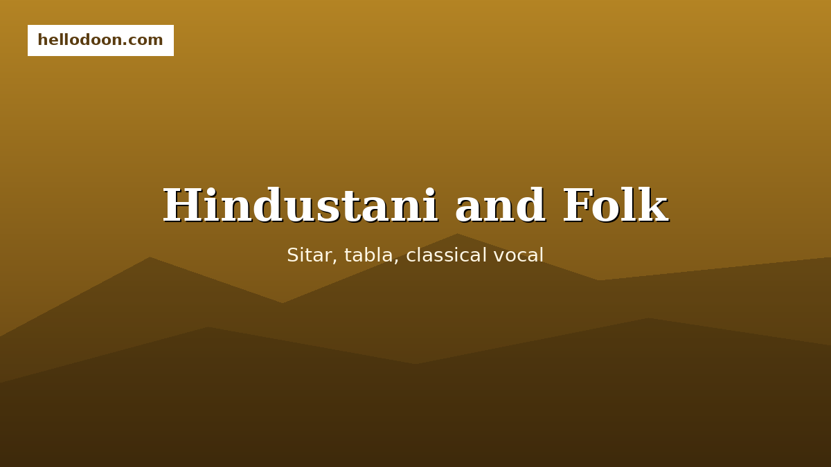 Hindustani classical sitar tabla best music schools in Dehradun