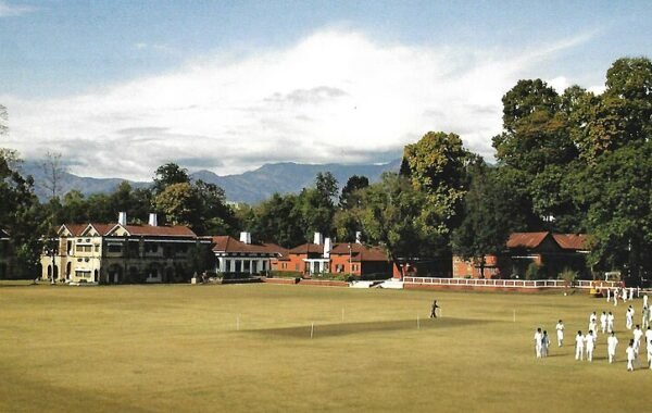 The Doon School main field Dehradun India boarding school campus