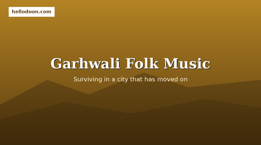 How Garhwali Folk Music Survives in a City That Has Moved On