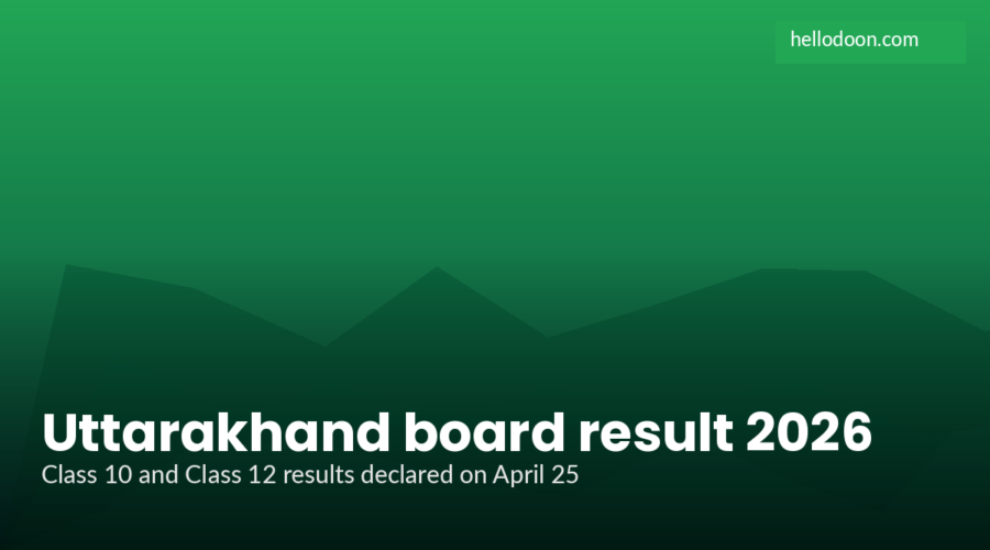 Uttarakhand Board Result 2026 Out: Doon Students Shine in Class 12 Merit List