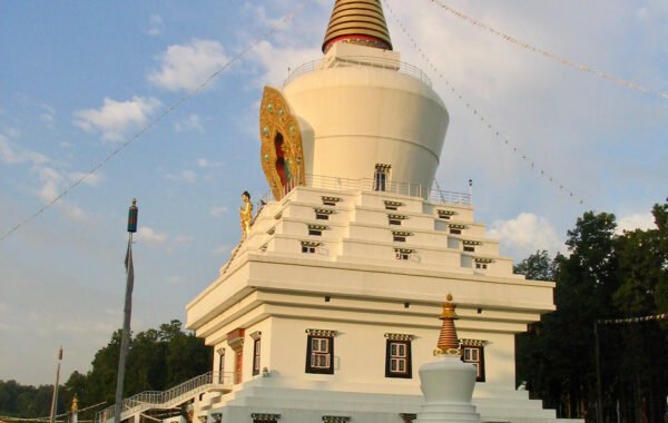 Mindrolling Monastery stupa Dehradun Clement Town Tibetan